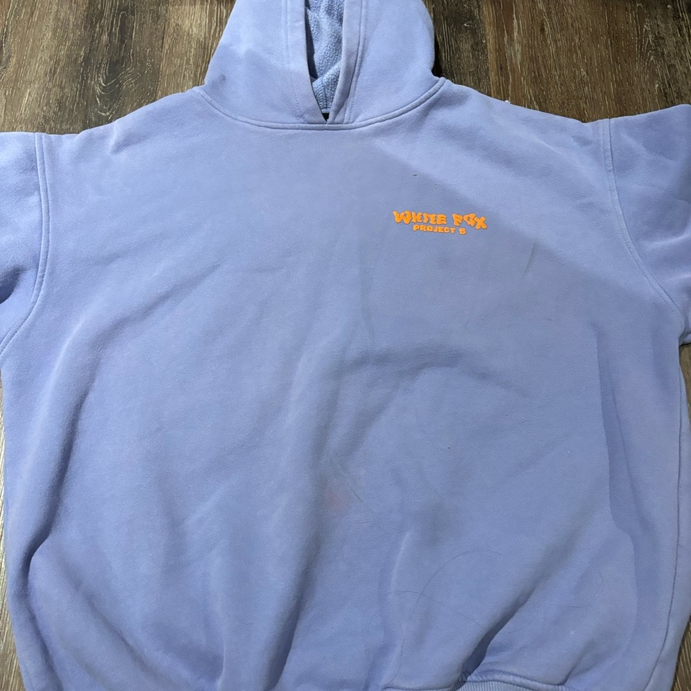 white fox hoodie